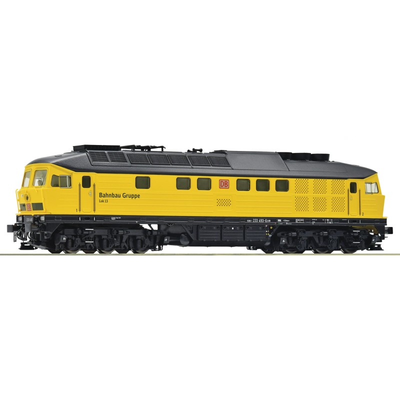 Locomotora diesel DCC Digital y Sonido 233493-6, DB AG 52469 Roco Escala H0