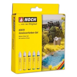 Set colores de agua, 5 botes 60878 NOCH