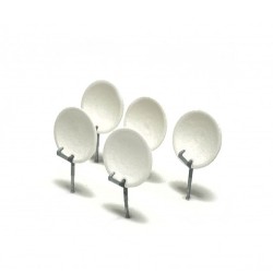 5 Antenas parabólicas 221019 87Train Escala H0