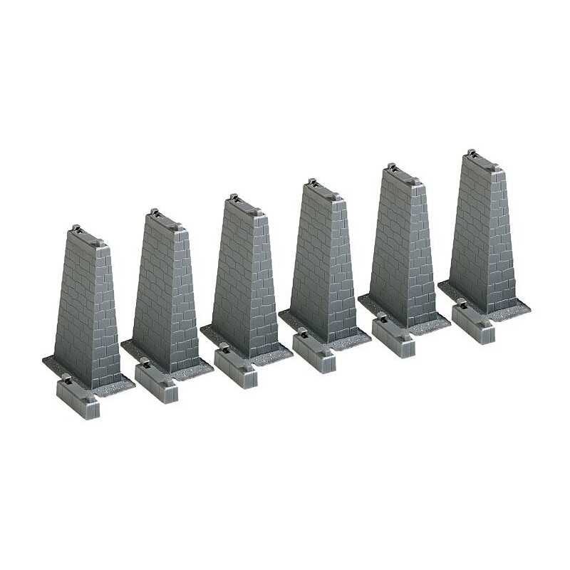 6 pilares de 80 mm altura 120473 Faller Escala H0