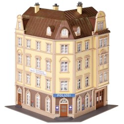 Edificio 130910 Faller con comisaria policía Escala H0