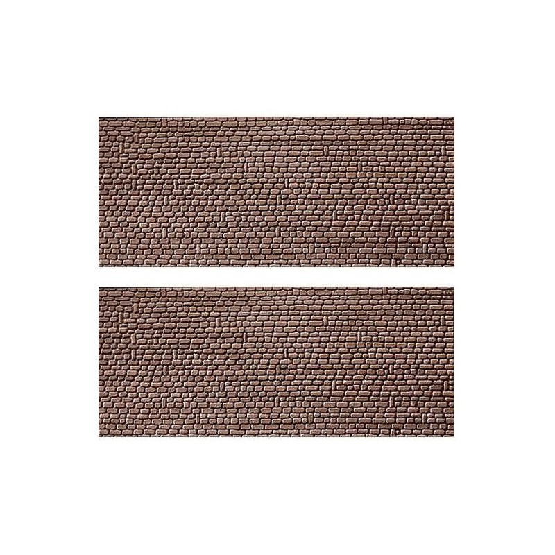 2 Placas flexibles piedra arenisca 170806 Faller Escala H0
