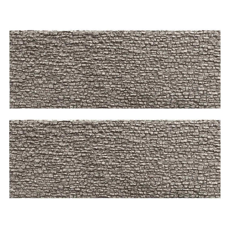 2 Placas flexibles, muro 272653 Faller Escala N