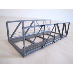 Puente metálico 15 cm V15-64 HACK BRÜCKEN Escala H0