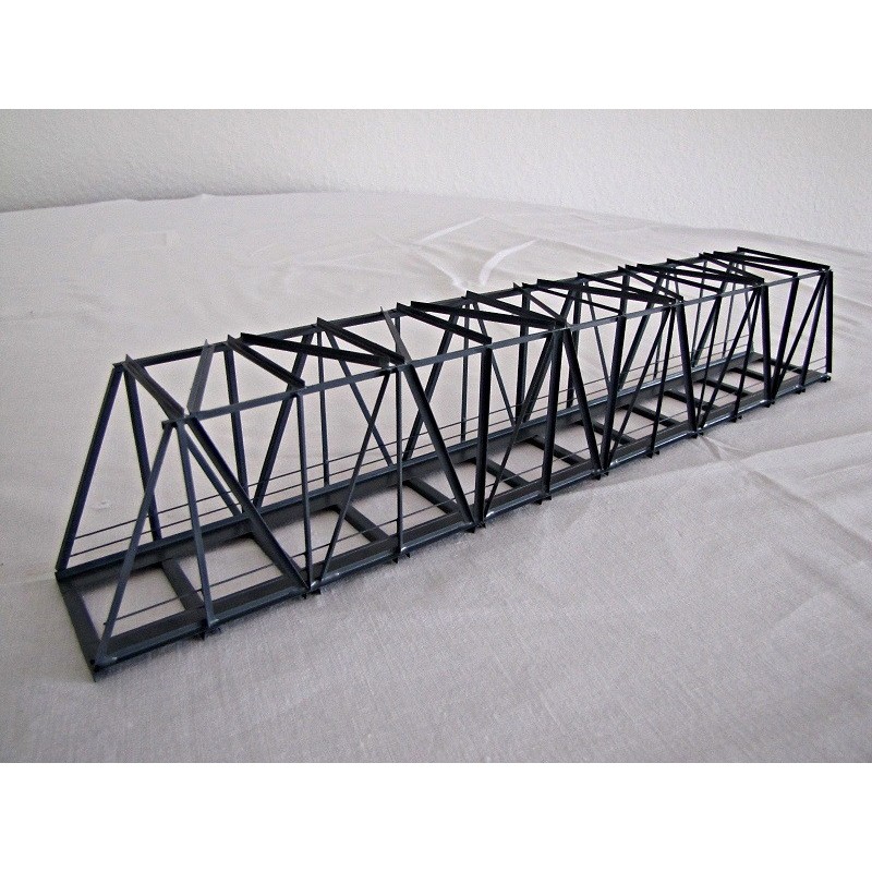 Puente metálico 42 cm K42S HACK BRÜCKEN Escala H0