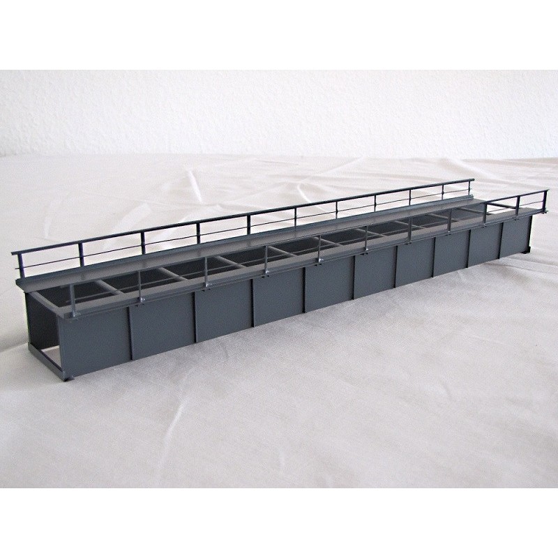 *Puente metálico 36 cm T36 HACK BRÜCKEN Escala H0