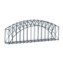 *Puente metálico 42 cm B42 HACK BRÜCKEN Escala H0