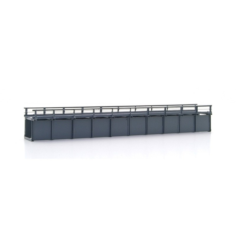Puente de vigas metálicas 21 cm TN21 HACK BRÜCKEN Escala N