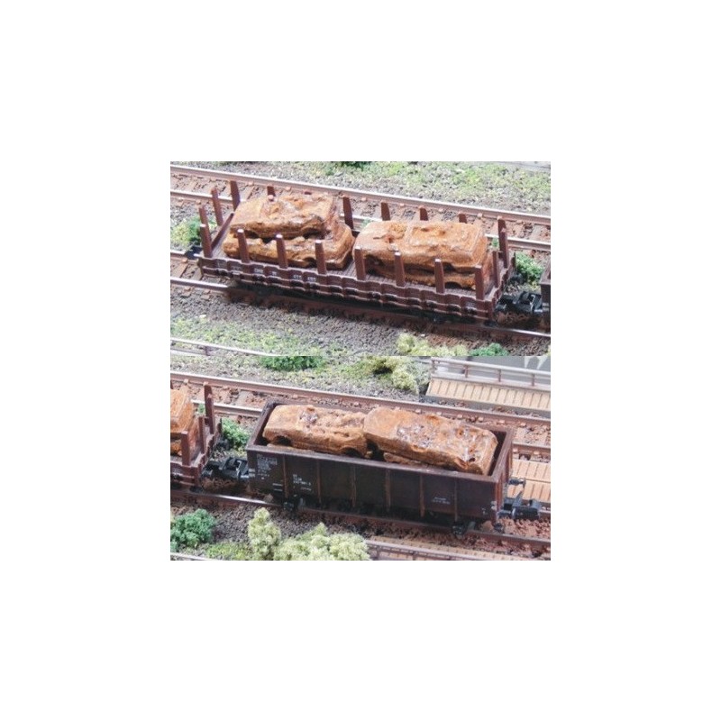 Coches oxidados para desguace 21602 Juweela Escala N