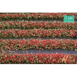 Tiras con flores rojas 731-23S Mininatur Silhouette