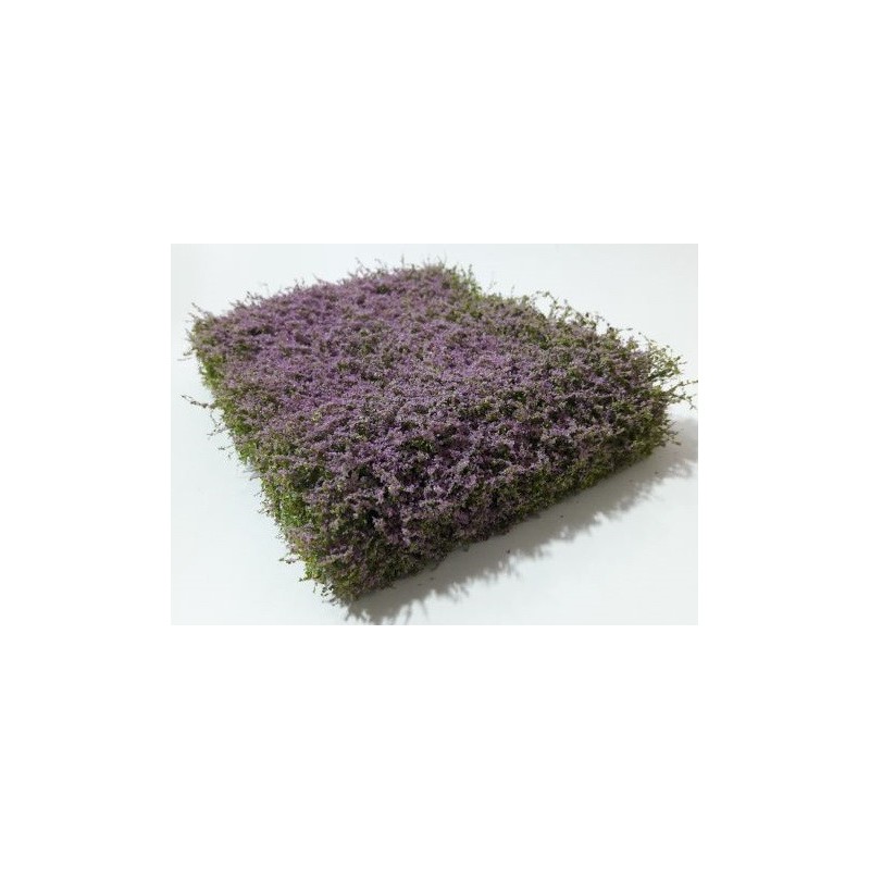 Mata de arbusto con flores violetas 250-49 Mininatur Silhouette