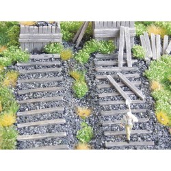 28224 Juweela - Traviesas de madera Escala H0