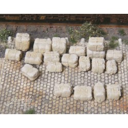 Fardos de materia prima, 20 unid. 28327 Juweela Escala H0