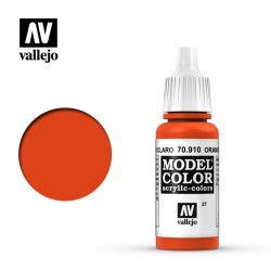 Pintura Acrílica, Rojo Claro, 70910 Vallejo, Model Color, 17ml. nº27