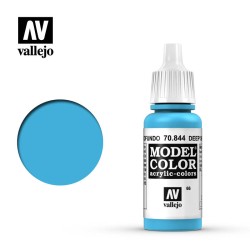 Pintura Acrílica, Azul Profundo, 70844 Vallejo, Model Color, 17ml. nº66