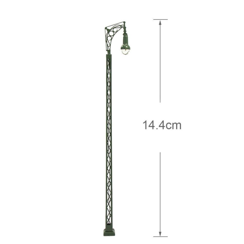 Farola LED Premium F809A1-H0 14,4 cm MDT Models Escala H0