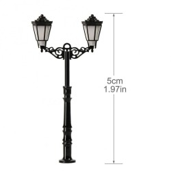 Farola LED doble Premium 5cm F619-N MDT Models Escala N