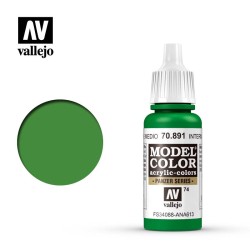 Pintura Acrílica, Verde Medio, 70891 Vallejo, Model Color, 17ml. nº74