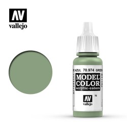 Pintura Acrílica, Verde Azul, 70974 Vallejo, Model Color, 17ml. nº76