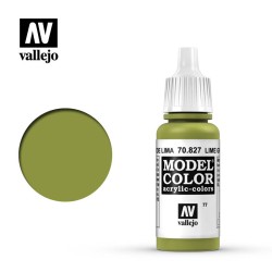 Pintura Acrílica, Verde Lima, 70827 Vallejo, Model Color, 17ml. nº77