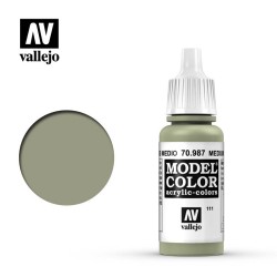 Pintura Acrílica, Gris Medio, 70987 Vallejo, Model Color