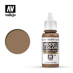 Pintura Acrílica, Tierra Oscura, 70874 Vallejo, Model Color, 17ml. nº134