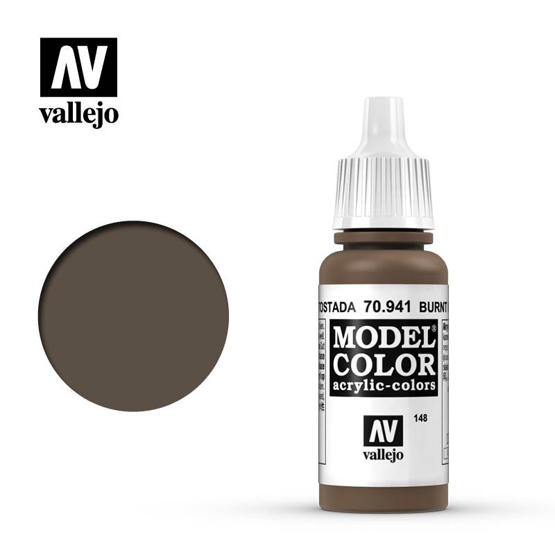 Pintura Acrílica, Sombra Tostada, 70941 Vallejo, Model Color