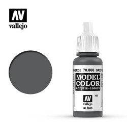 Pintura Acrílica, Gris Verde, 70866 Vallejo, Model Color, 17ml. nº165