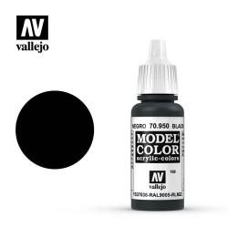 Pintura Acrílica, Negro, 70950 Vallejo, Model Color, 17ml. nº169
