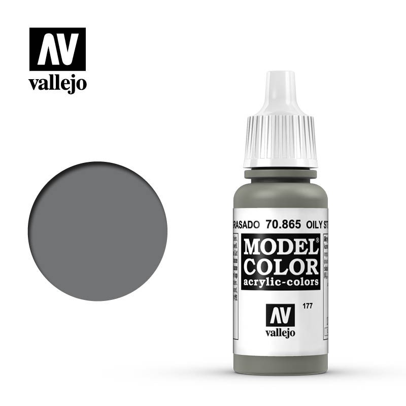 Pintura metalizada acero engrasado, 70865 Vallejo, Model Color