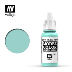Acrílico Pátina Verdín, 70832 Vallejo, Model Color, 17ml. nº202