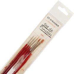 Set 5 pinceles Toray 29920 DISMOER