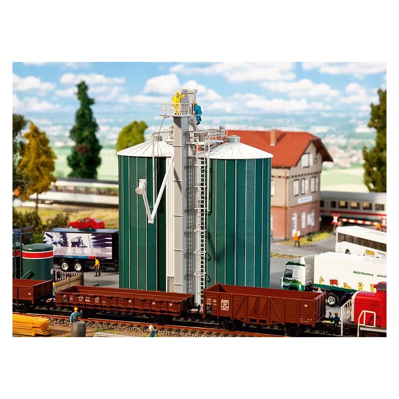 Silo doble 120260 Faller Escala H0