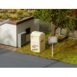 Contenedor de ropa usada 180932 Faller Escala H0