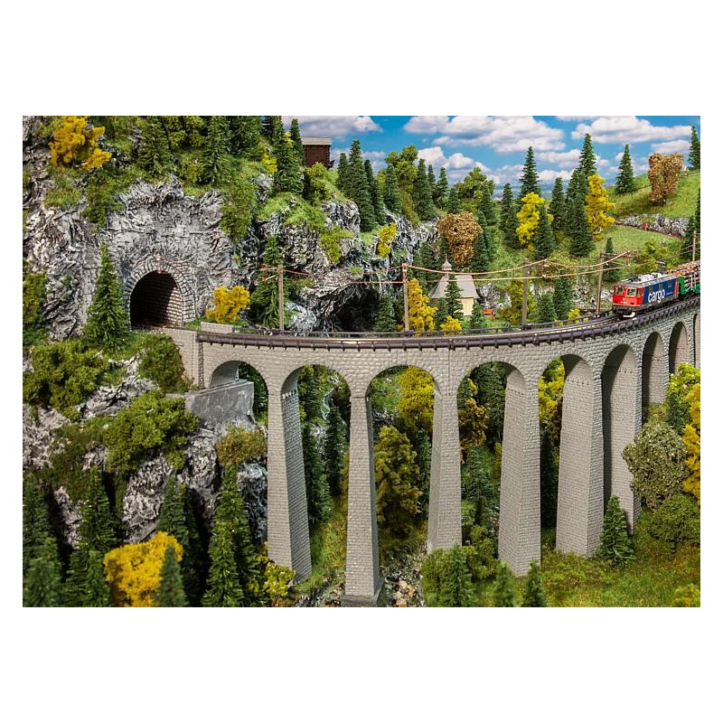 Conjunto de viaductos Landwasser 222596 Faller Escala N