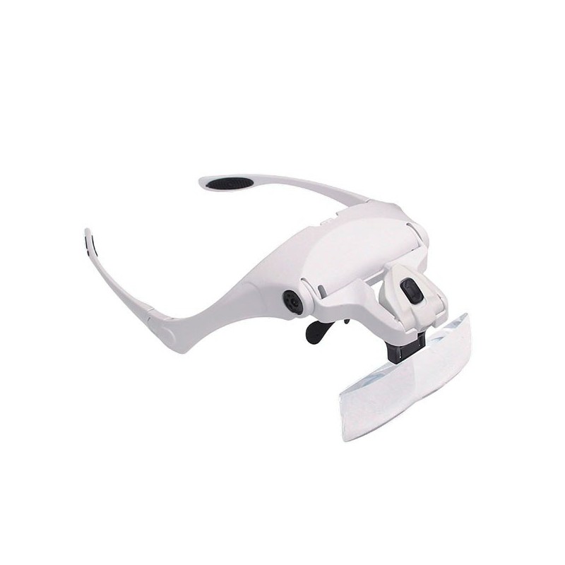 Lupa de cabeza ergonómica con LED, varios aumentos 19303 DISMOER