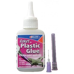 Cemento liquido para plásticos Roket Plastic Glue AD62 Deluxe Materials