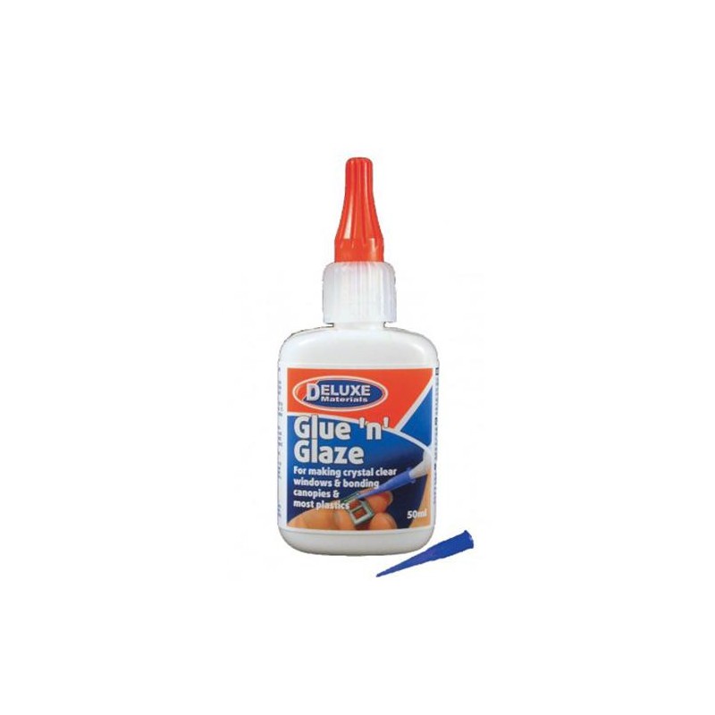Polímero de plástico liquido para formar ventanas Glue N Glaze 276AD55 Deluxe