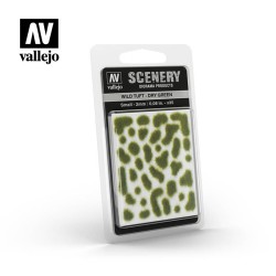 Mechones silvestres, verde seco C401 Vallejo