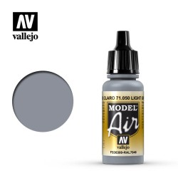 Pintura Acrílica, Gris Claro, 71050 Vallejo, Model Air, 17ml.