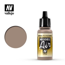 Pintura Acrílica, Arena, 71112 Vallejo, Model Air, 17ml.