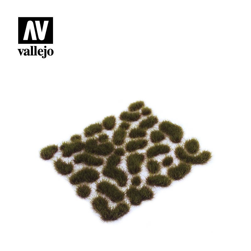 Mechones silvestres, pantano, 35 unid. de 4 mm SC405 Vallejo