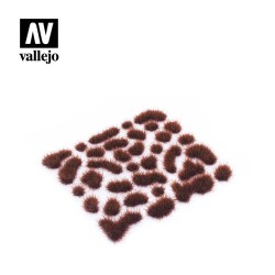 Mechones silvestres, marrones, 35 unid. de 5 mm SC411 Vallejo