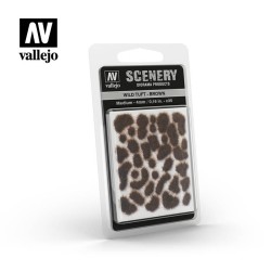 Mechones silvestres, marrones, SC411 Vallejo