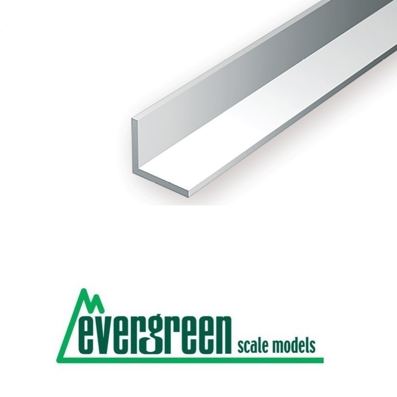 4 Perfiles en L de estireno 2.00 mm EVERGREEN 292