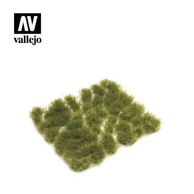 Mechones silvestres, verde denso, 35 unid. de 6 mm SC413 Vallejo