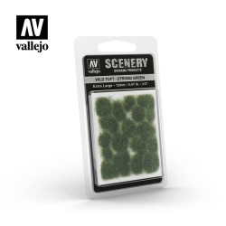 Mechones silvestres, verde fuerte, SC427 Vallejo