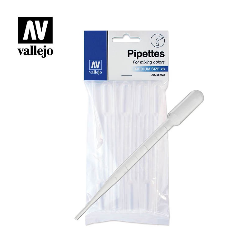 Pipetas medianas Vallejo 26003