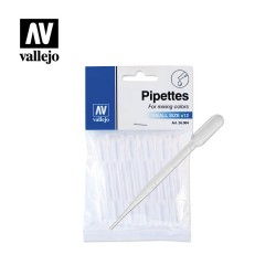 12 pipetas pequeñas de 1 ml. 26004 Vallejo