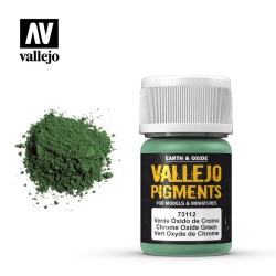 Pigmento Verde Óxido de Cromo 35 ml. 73112 Vallejo
